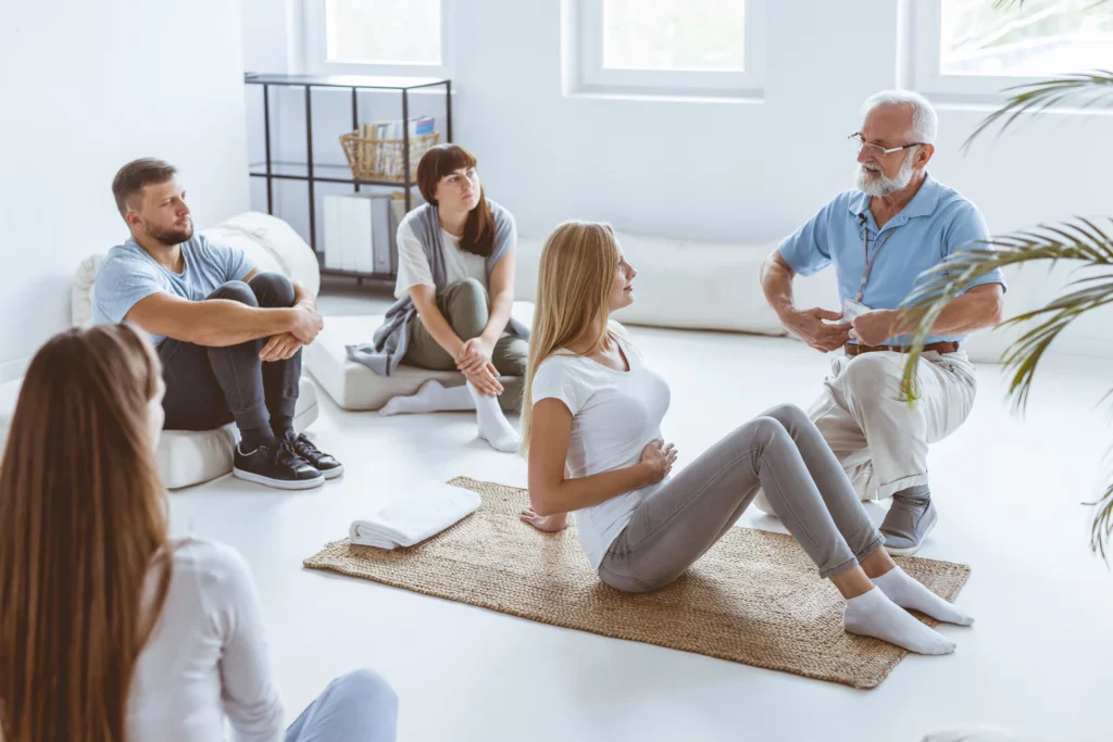 Séance de respiration de sophrologie